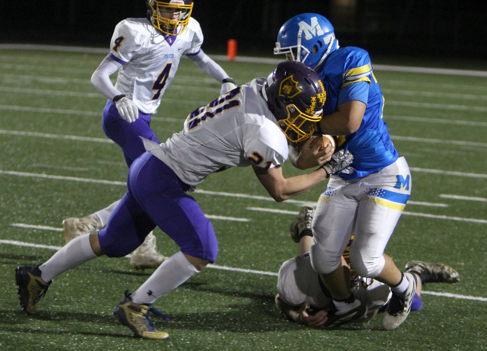 Gilman at McDonell football 11-5-20